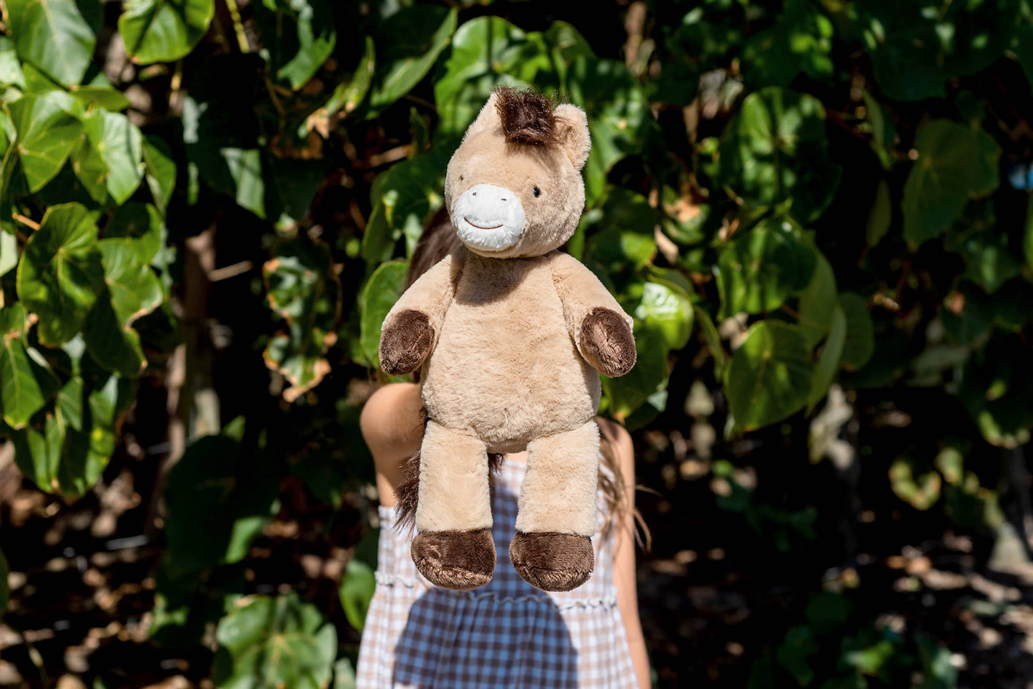 Dusty Pony (Vegan Angora) Soft Toy | 14"/ 36cm