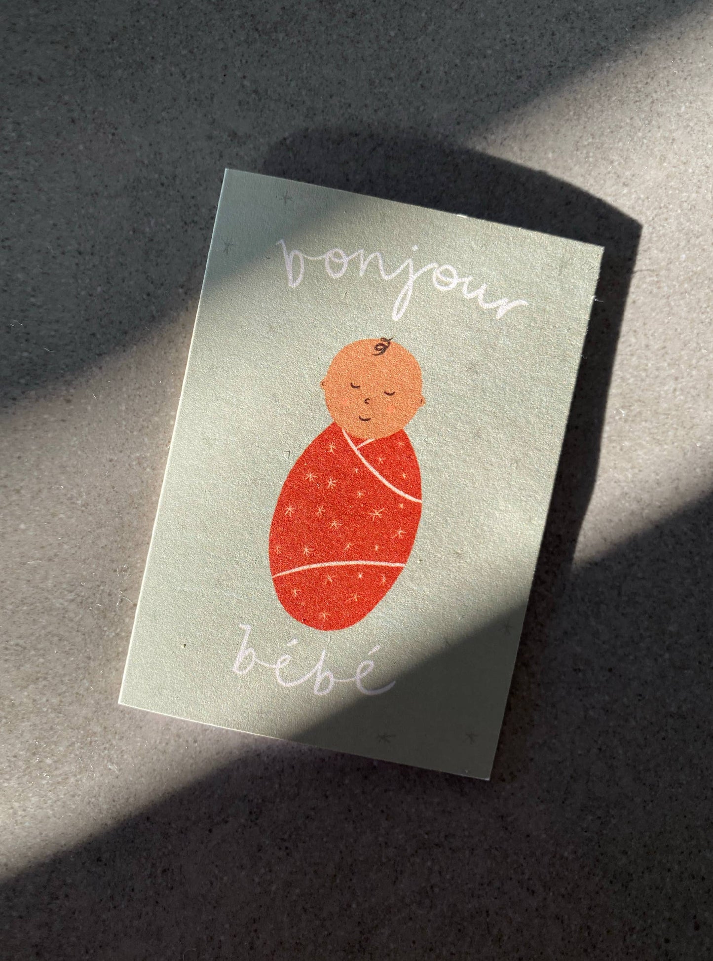 Bonjour Bebe Mini Card