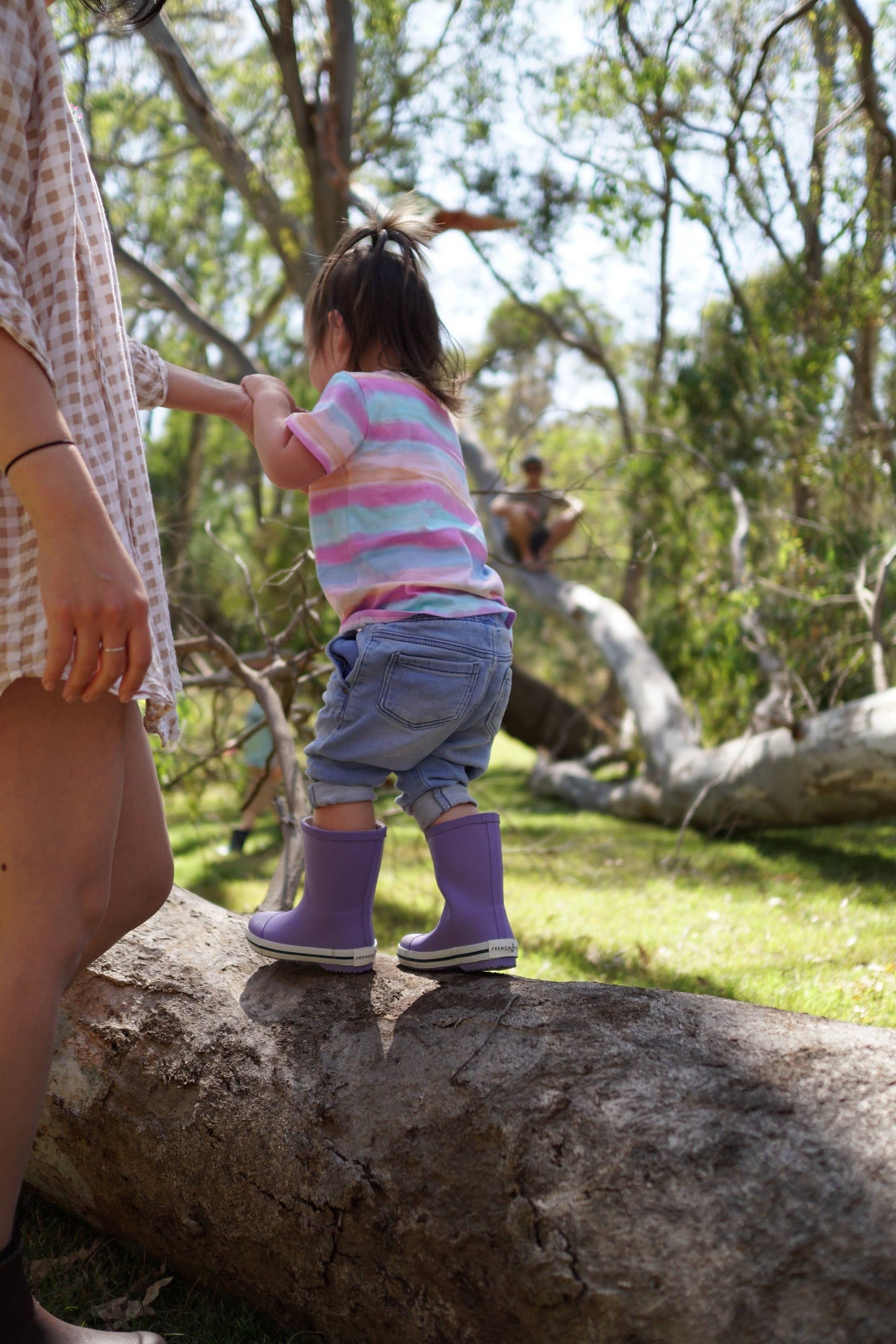 Kids' Rubber Gumboot - Purple