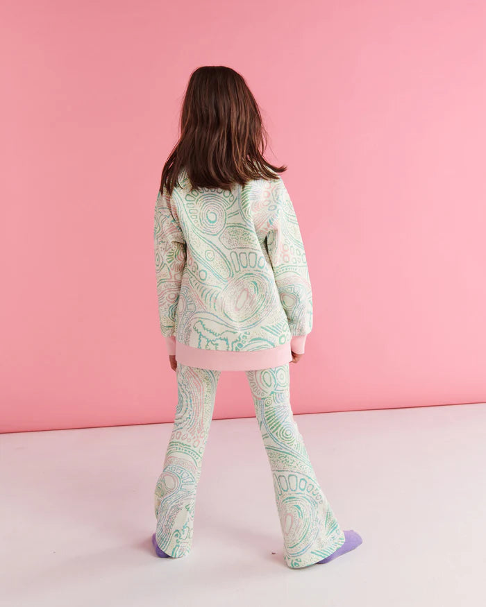 Tjala Tjukurpa Pastel Organic Cotton Sweater