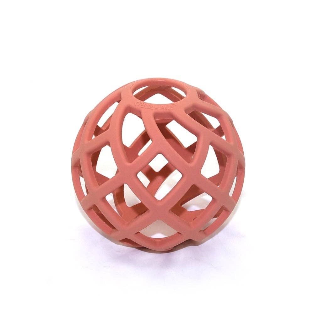 Eco-Friendly Teether Ball - Blush