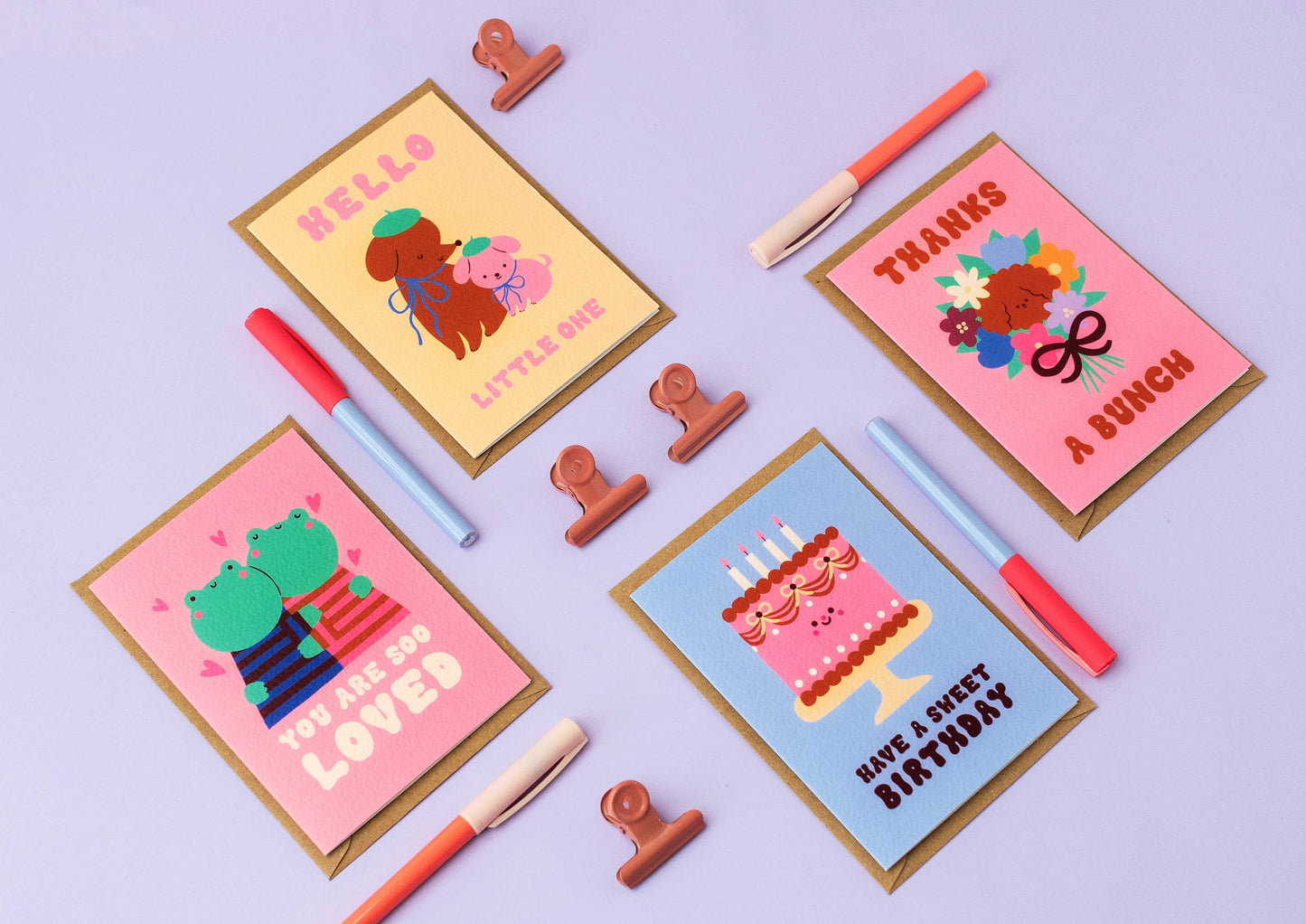 Hello Little One - New Baby Card