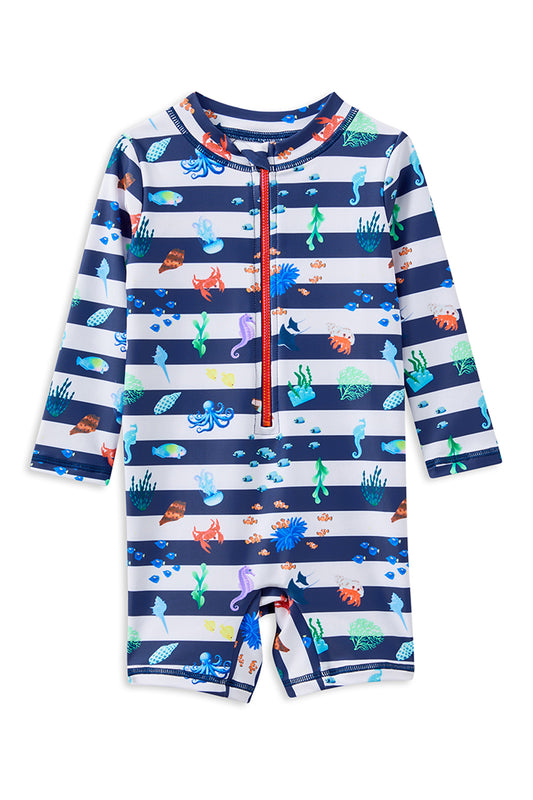 Marine Long Sleeve Swimsuit