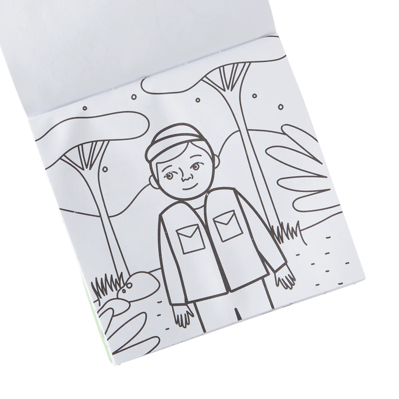 Carry Along Colouring Book Set - Safari