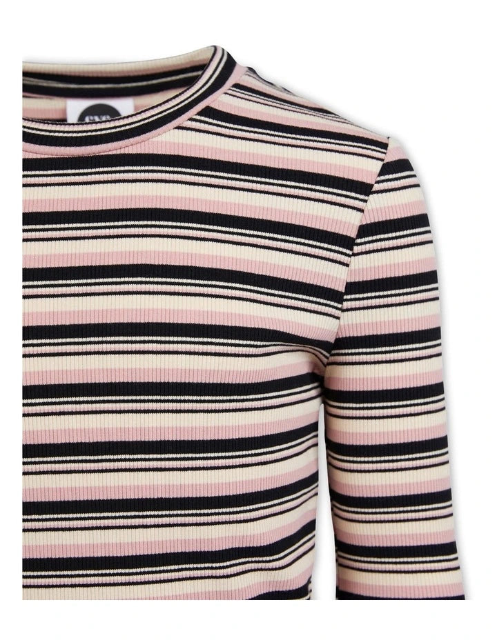 Flora Long Sleeve Rib Tee