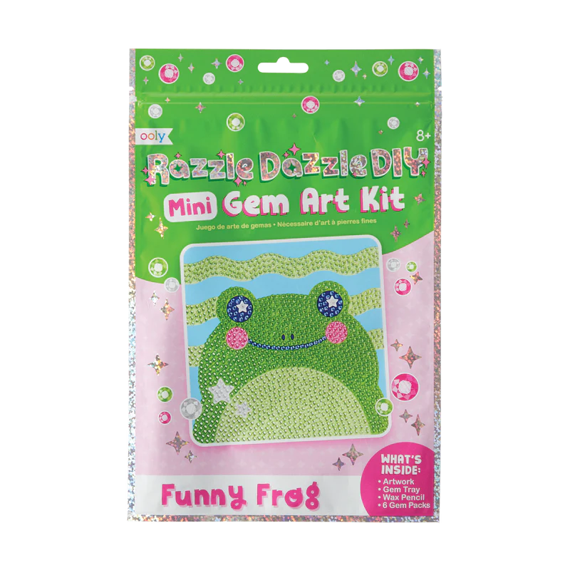 Razzle Dazzle DIY Gem Art Kit - Funny Frog