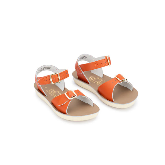 Sun-San Surfer Hook & Loop (Velcro Strap) Sandal - Paprika