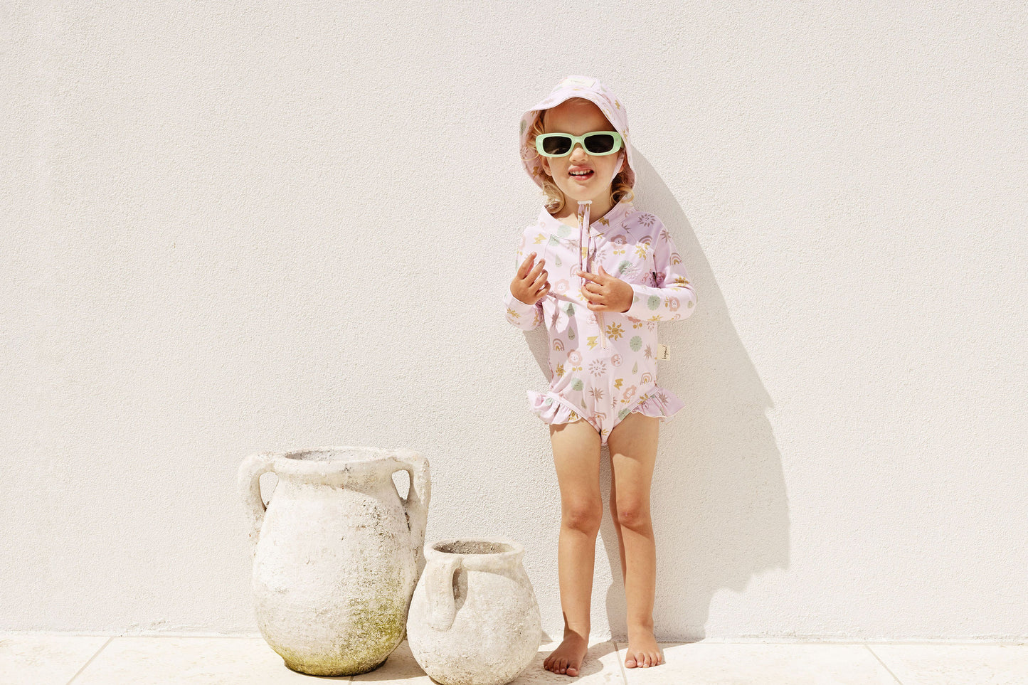 Tinker Swim Hat UPF50+ - Lucky Last! (Size 12-24m)