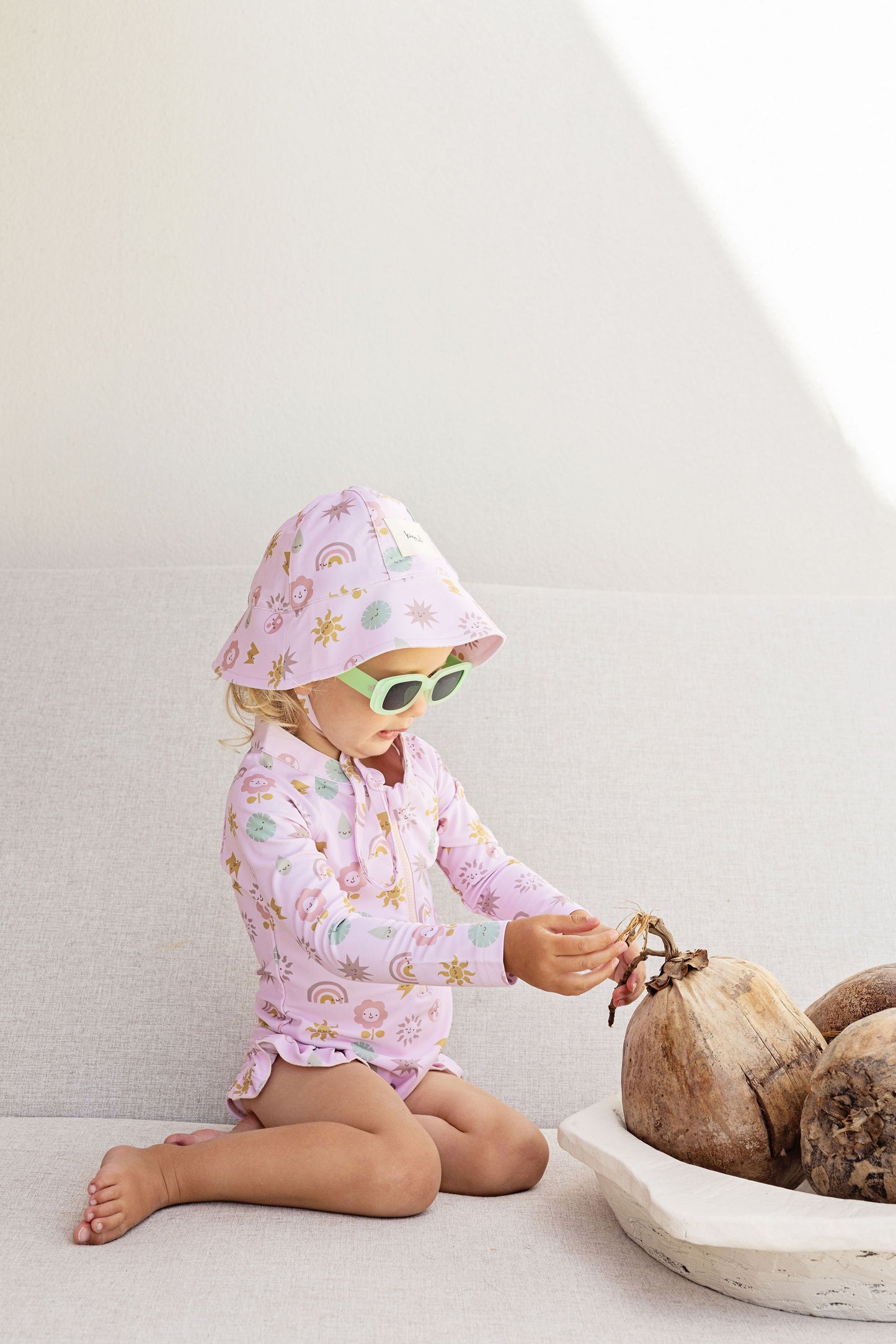 Tinker Swim Hat UPF50+ - Lucky Last! (Size 12-24m)