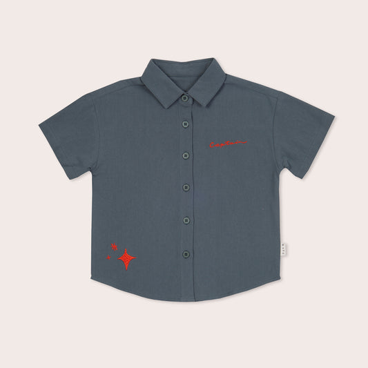 Howdy Star Spruce Short Sleeve Shirt