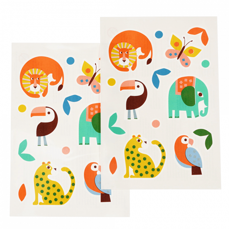 Wild Wonders Temporary Tattoos