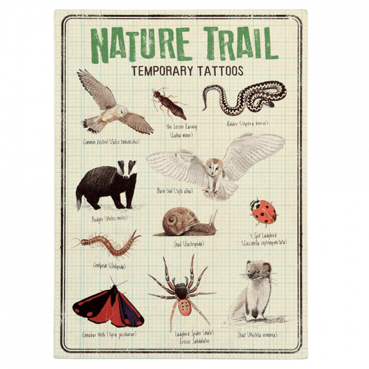 Nature Trail Temporary Tattoos