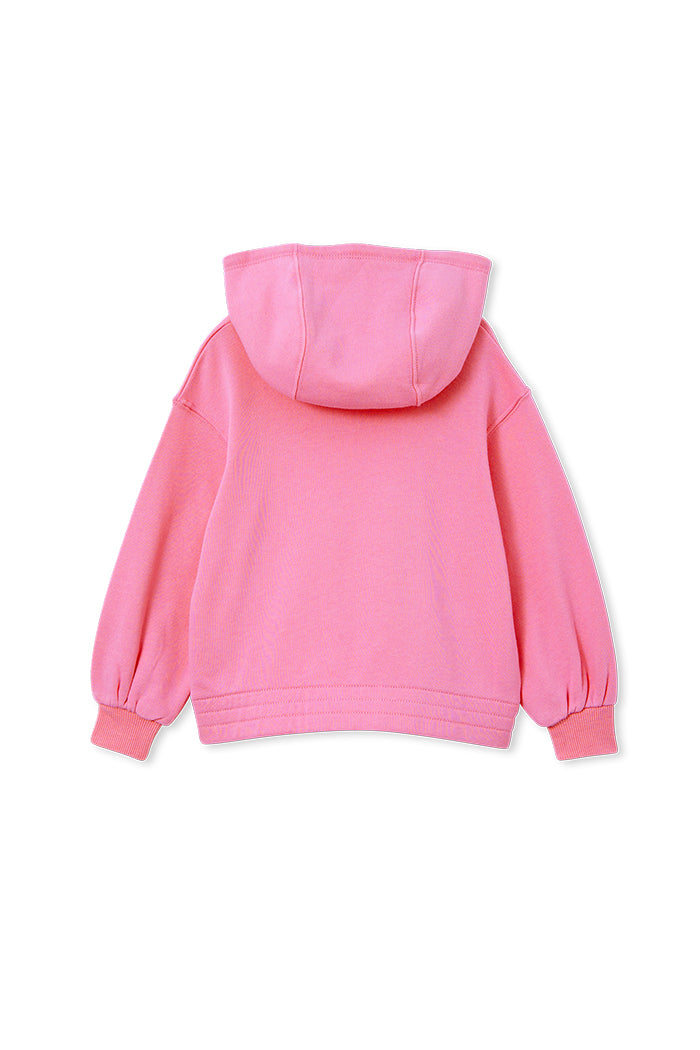 Bubblegum Fleece Hood