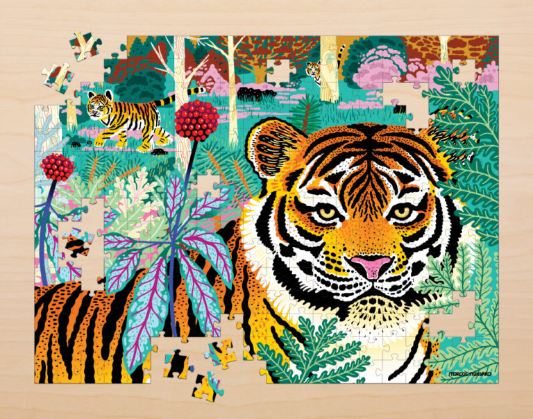 Mudpuppy 300 Pc Puzzle – Siberian Tiger