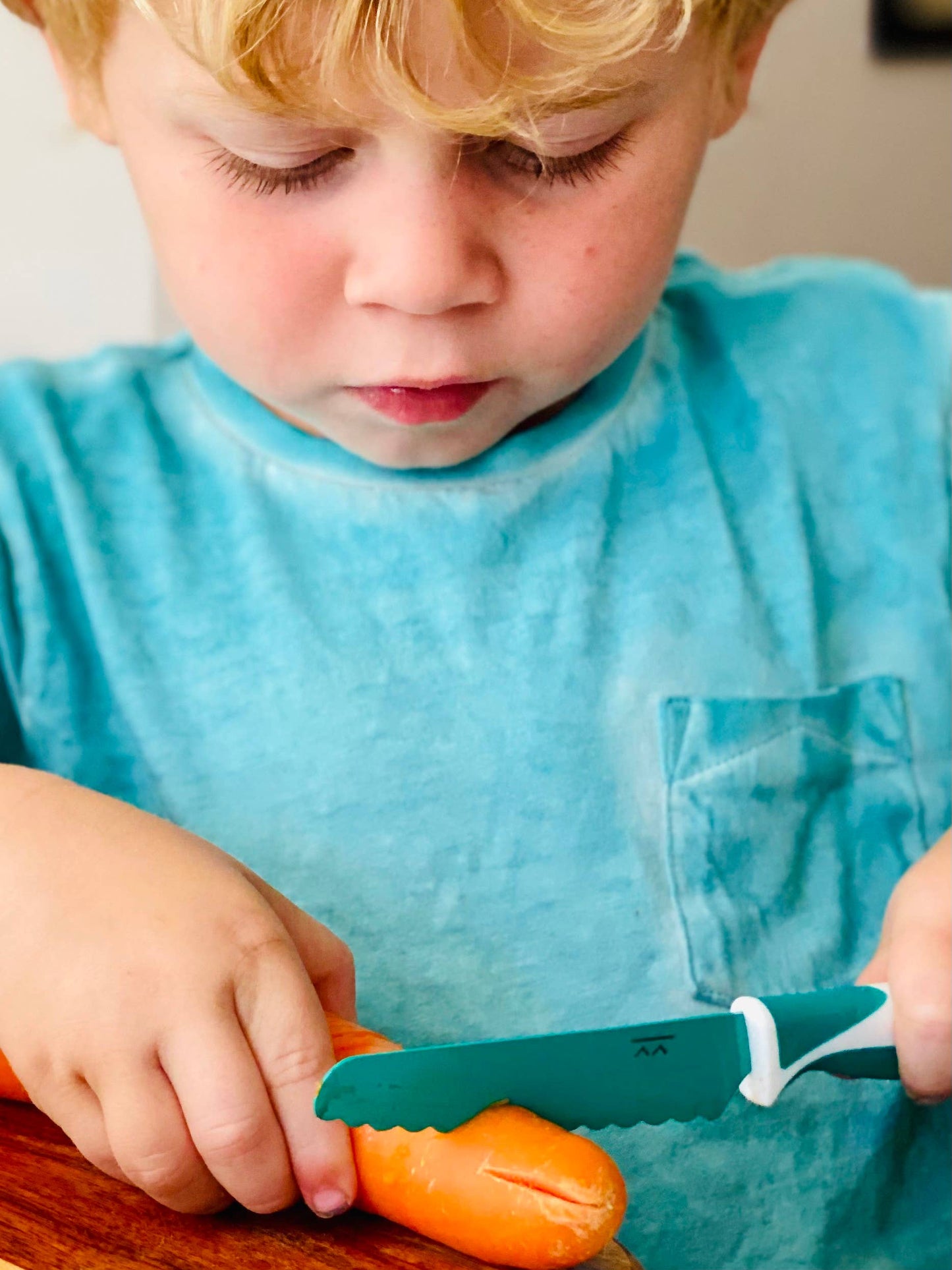 Green Child Safe Knife