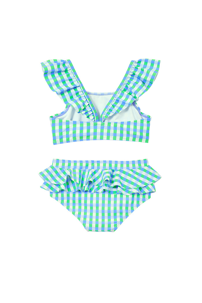 Blue Gingham Bikini - Lucky Last! (Size 12)