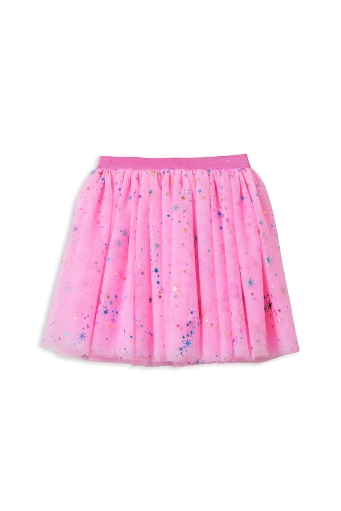 Rainbow Foil Tutu Skirt - Lucky Last! (Size 7)