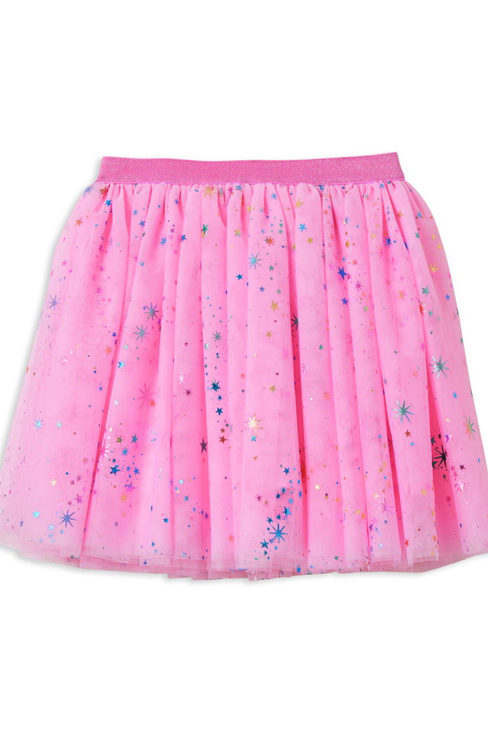 Rainbow Foil Tutu Skirt - Lucky Last! (Size 7)