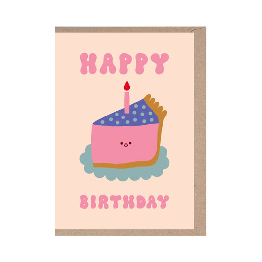 Slice of Cake Birthday Card