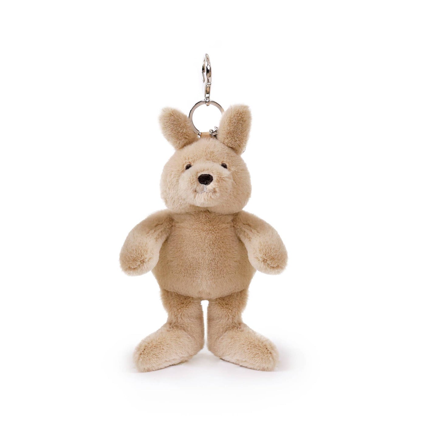 Kip Kangaroo Bag Charm (Vegan Angora) | 7"/ 18 cm