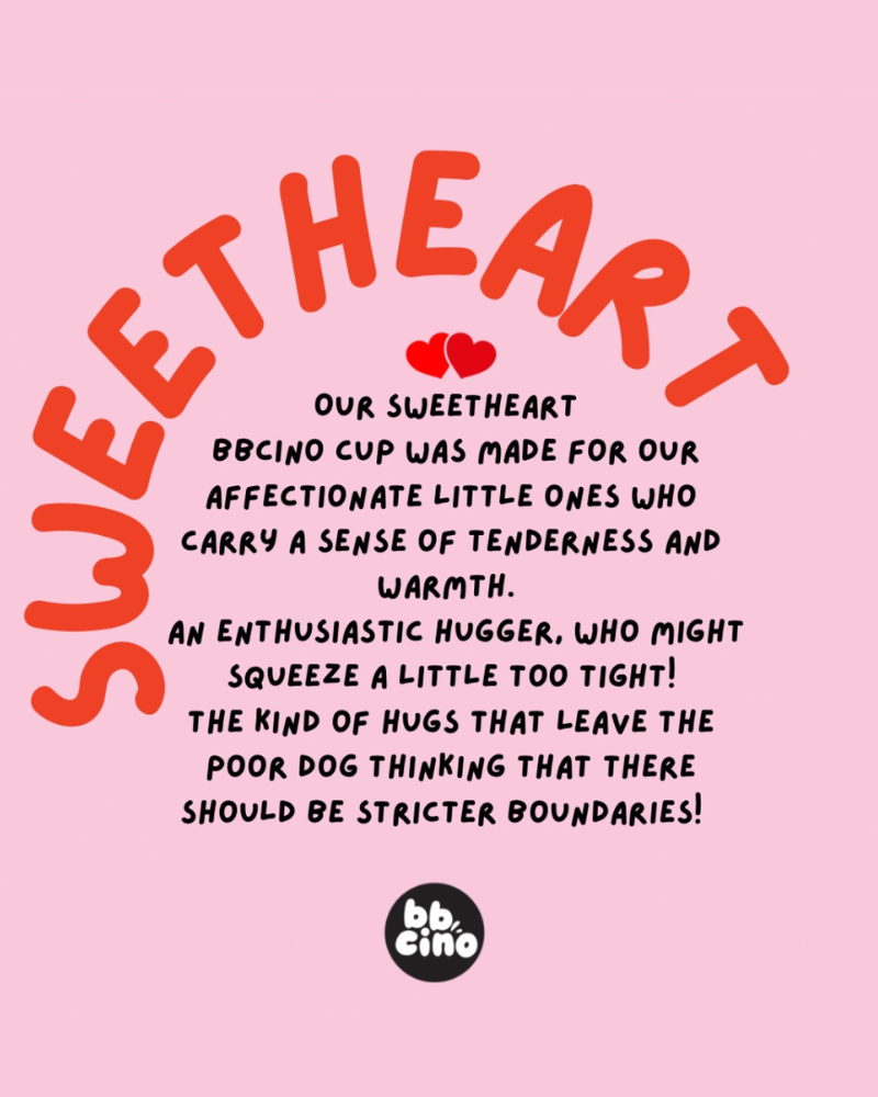 Sweetheart BiggieCino Cup (350ml)