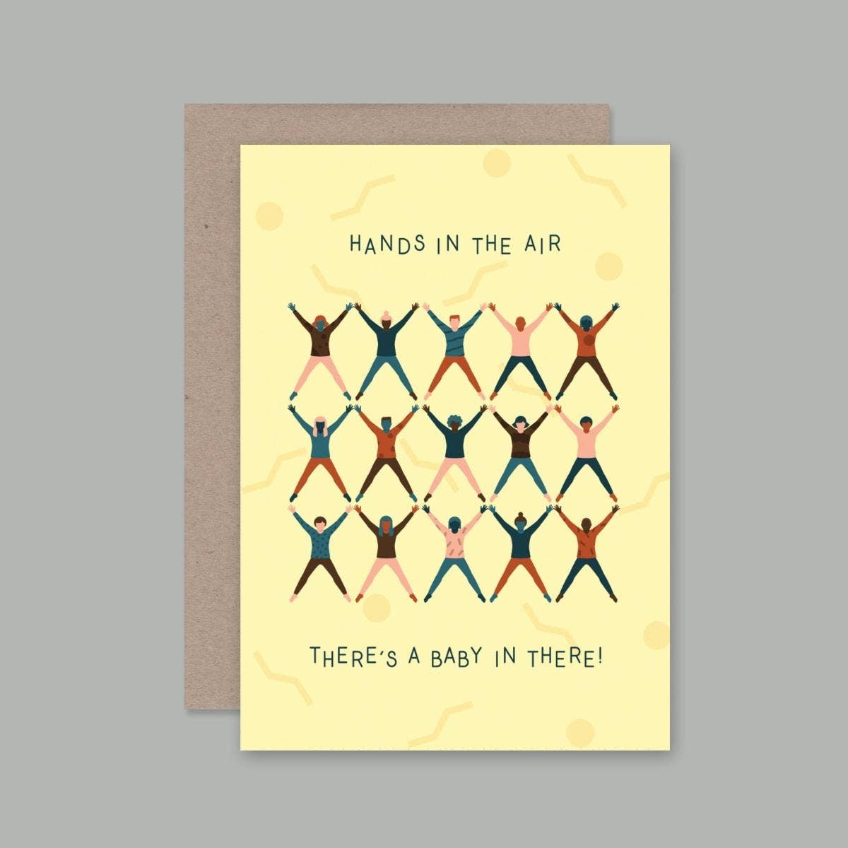 Baby In There Card