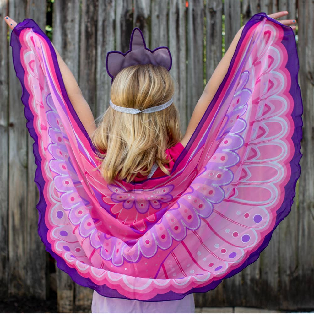 Pink Unicorn Wings + Mask