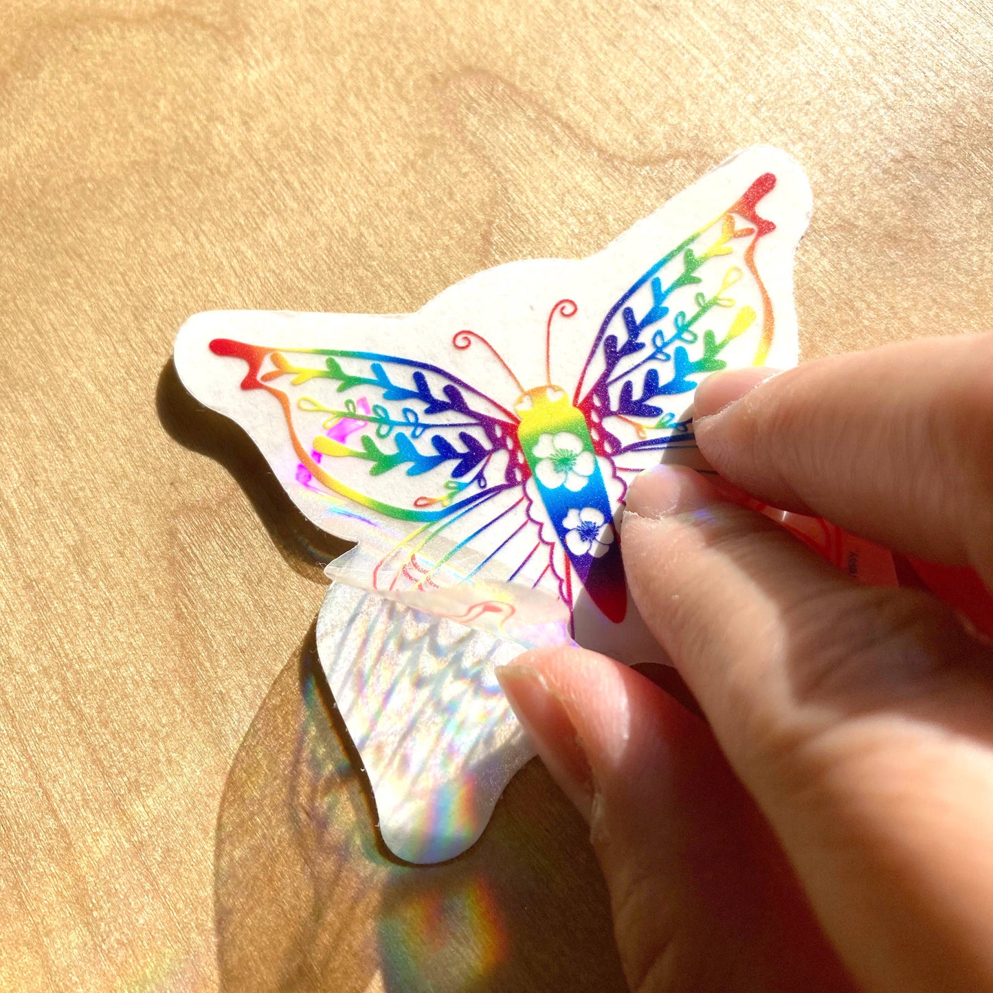 SUNCATCHER Rainbow Butterfly | Rainbow Suncatcher
