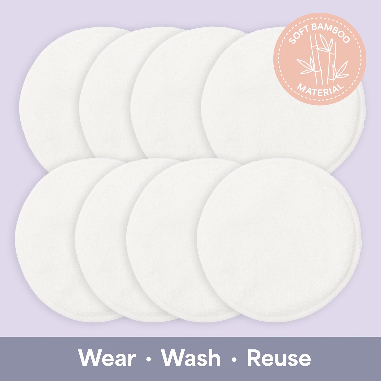 Lactivate Reusable Night Nursing Pads | 8 Pack
