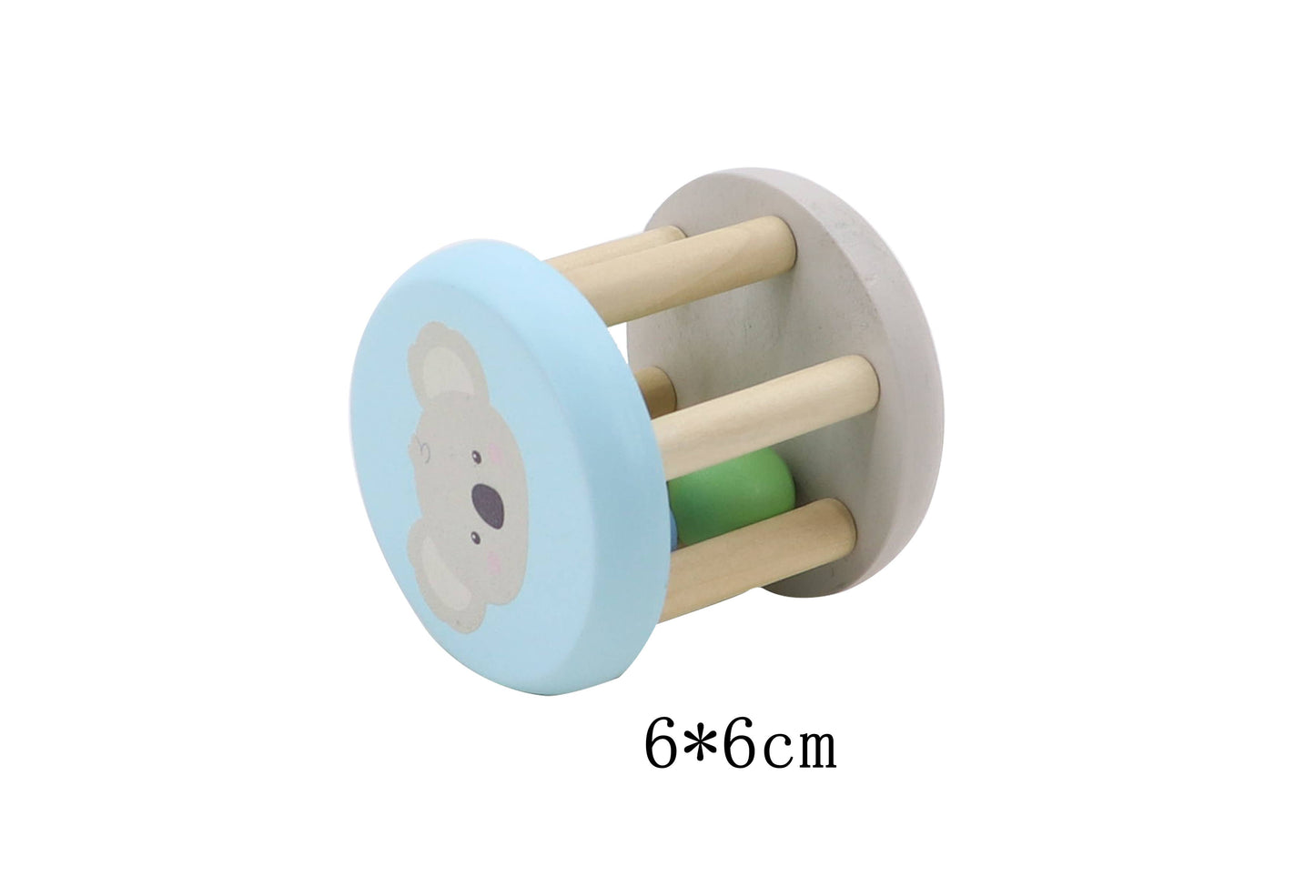 Wooden Koala & Bunny Rattle
