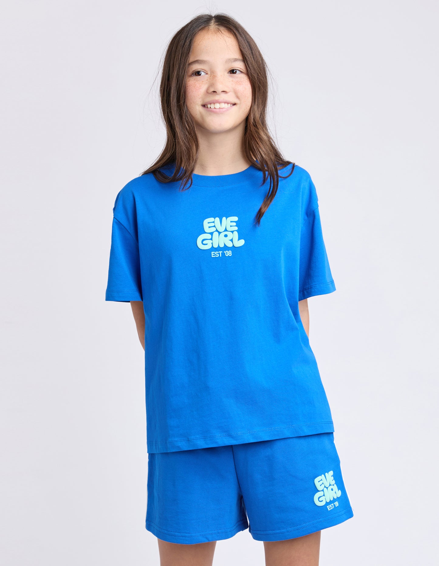 The Sports Club Tee - Cobalt
