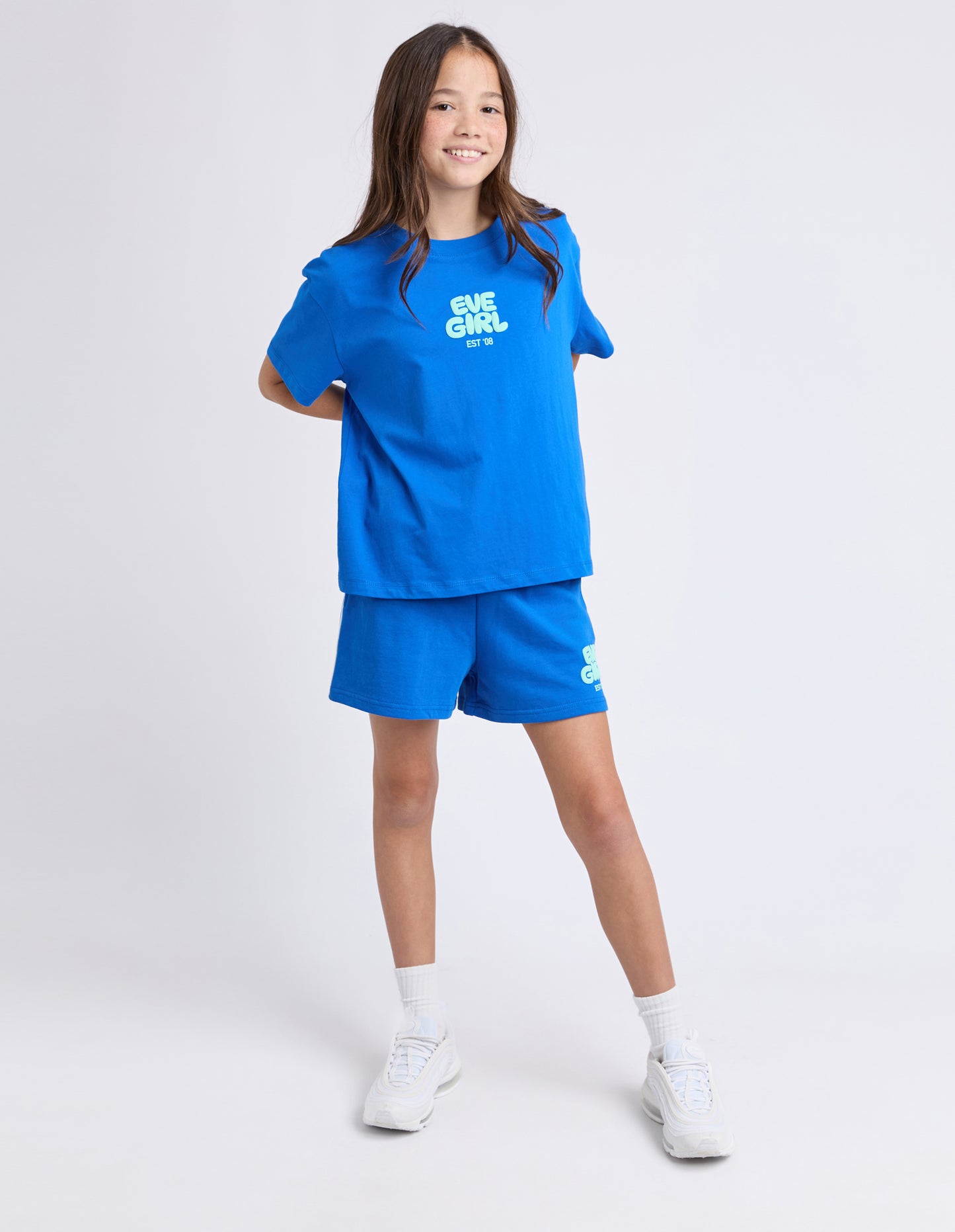 The Sports Club Tee - Cobalt