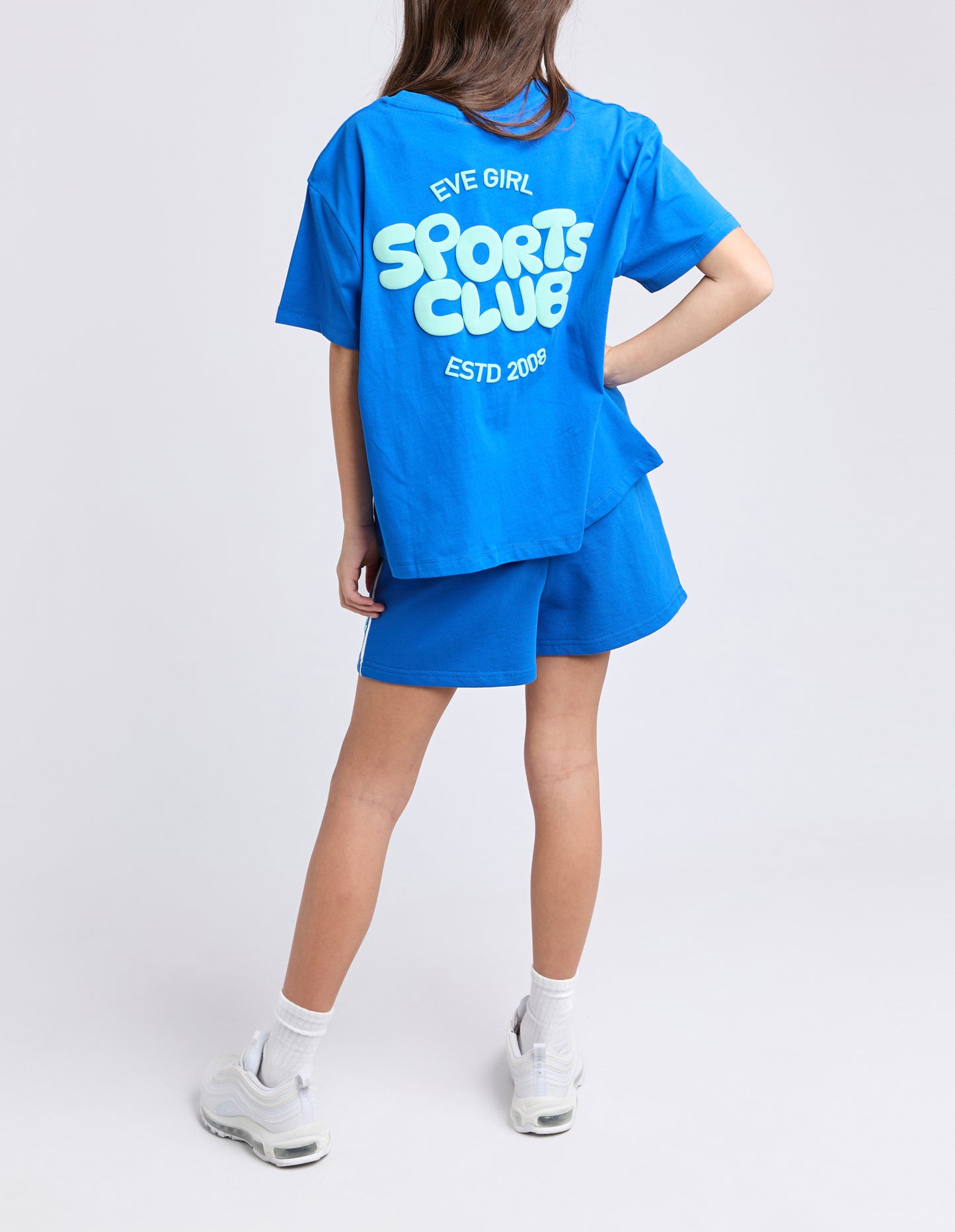 The Sports Club Tee - Cobalt
