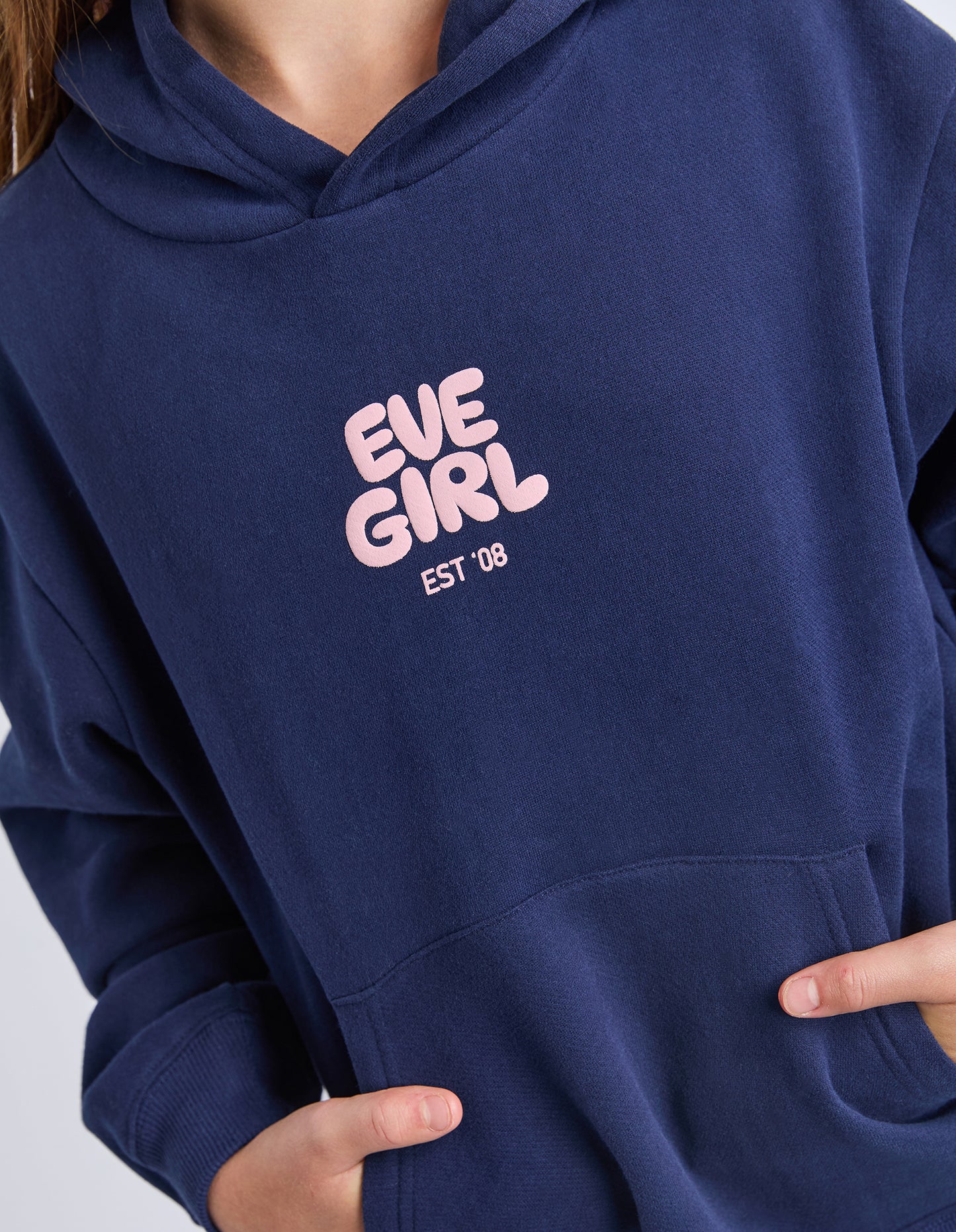 Navy Sports Club Hoodie 8-14