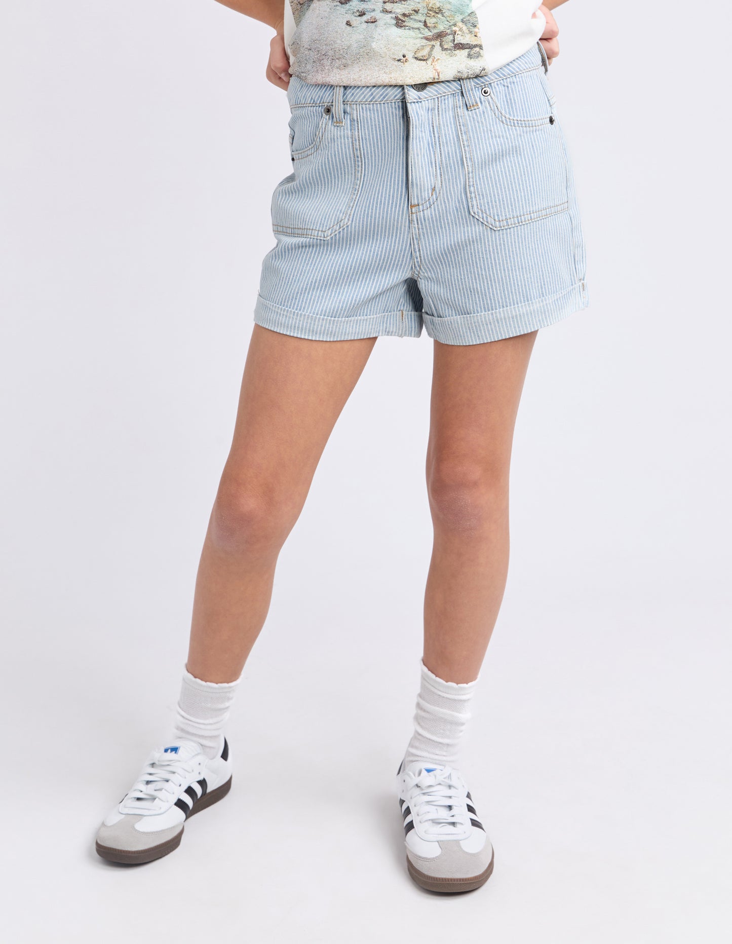 Cleo Stripe Shorts