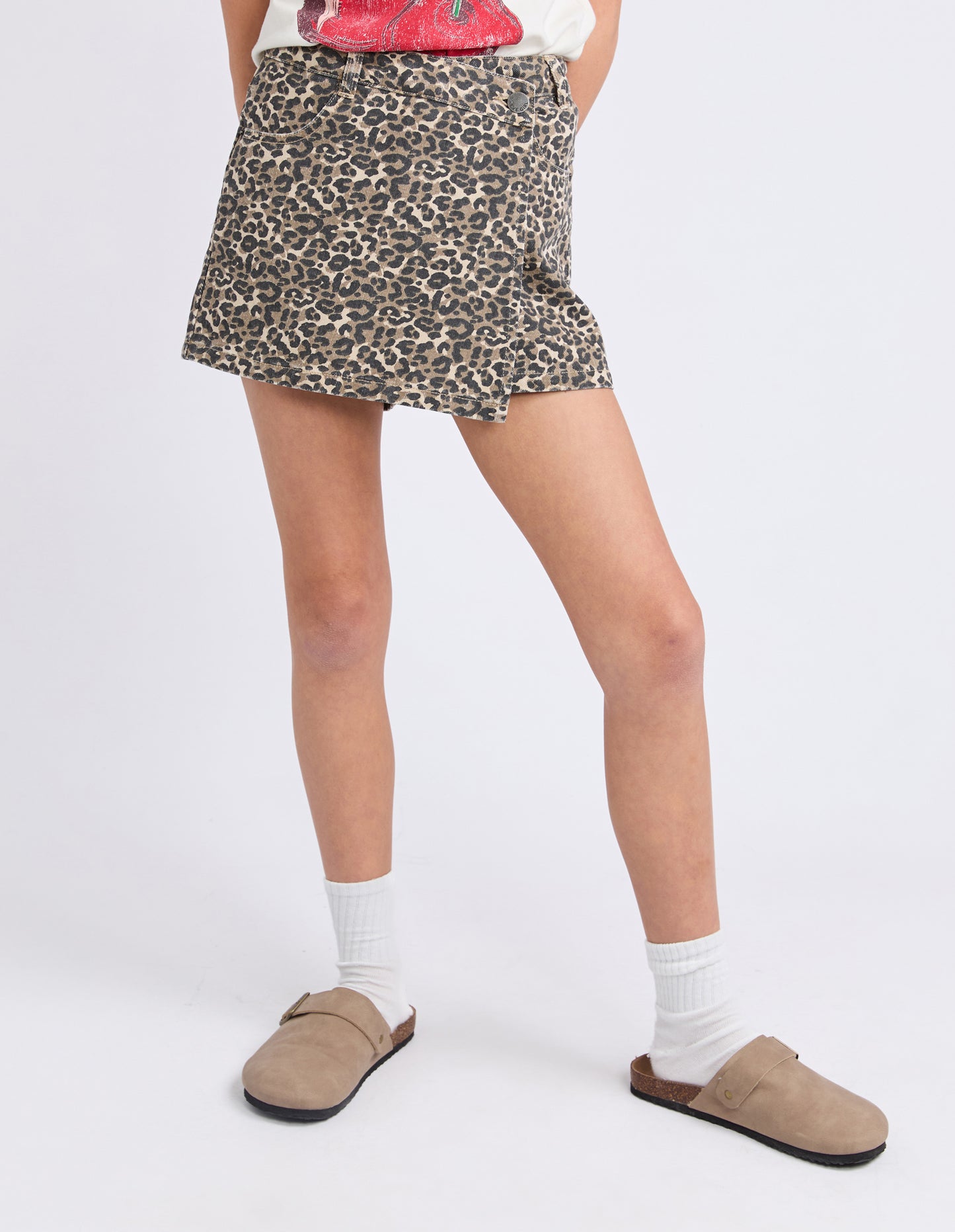 Holly Leopard Skort