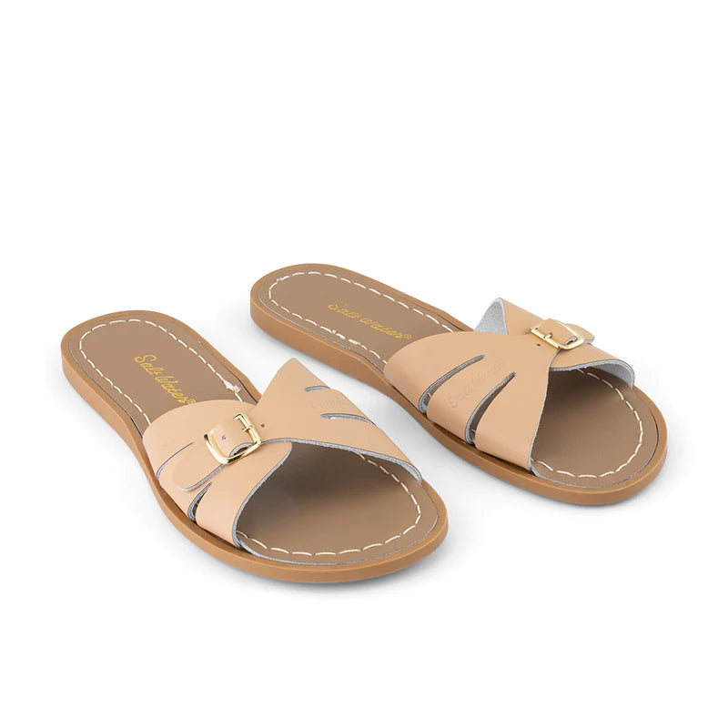 Salt Water Classic Slide in Latte - Adult