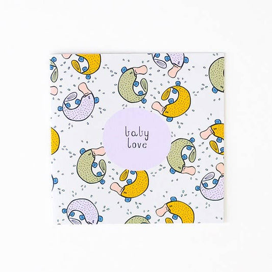 Baby Platypus Greeting Card