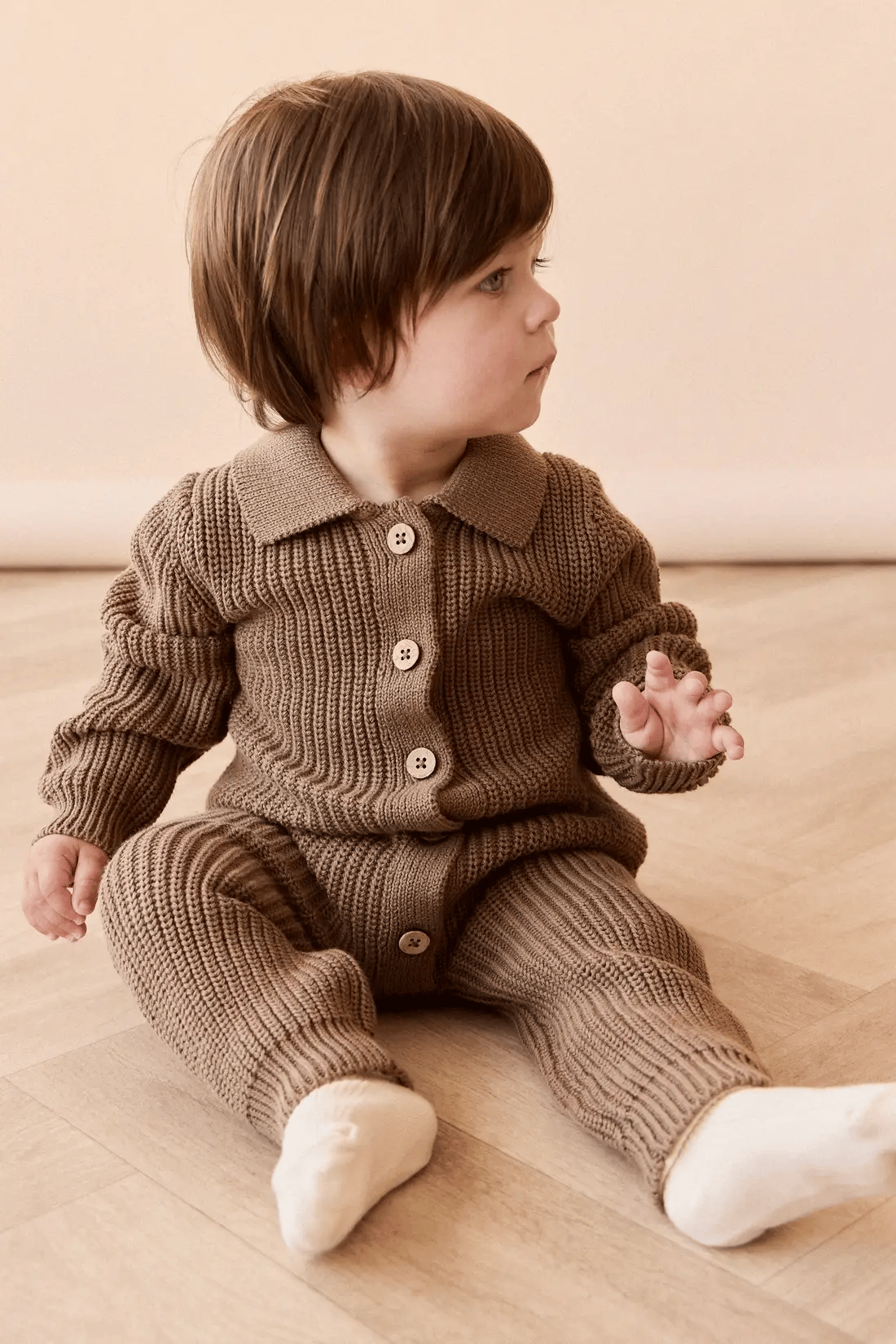 Milan Knitted Onepiece - Pecan