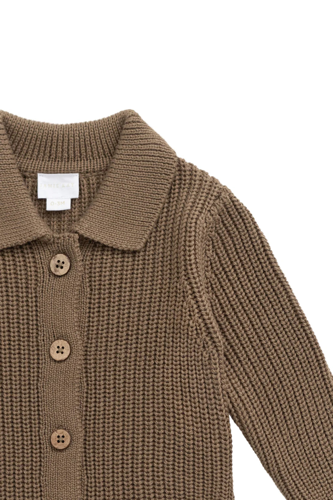 Milan Knitted Onepiece - Pecan