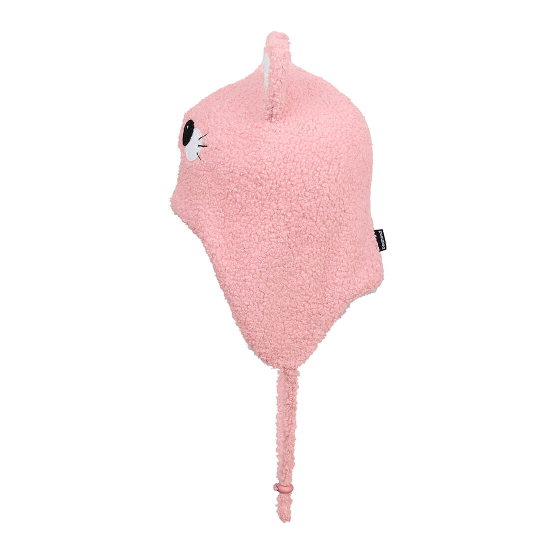 Kitty Snuggle Winter Beanie - Pink