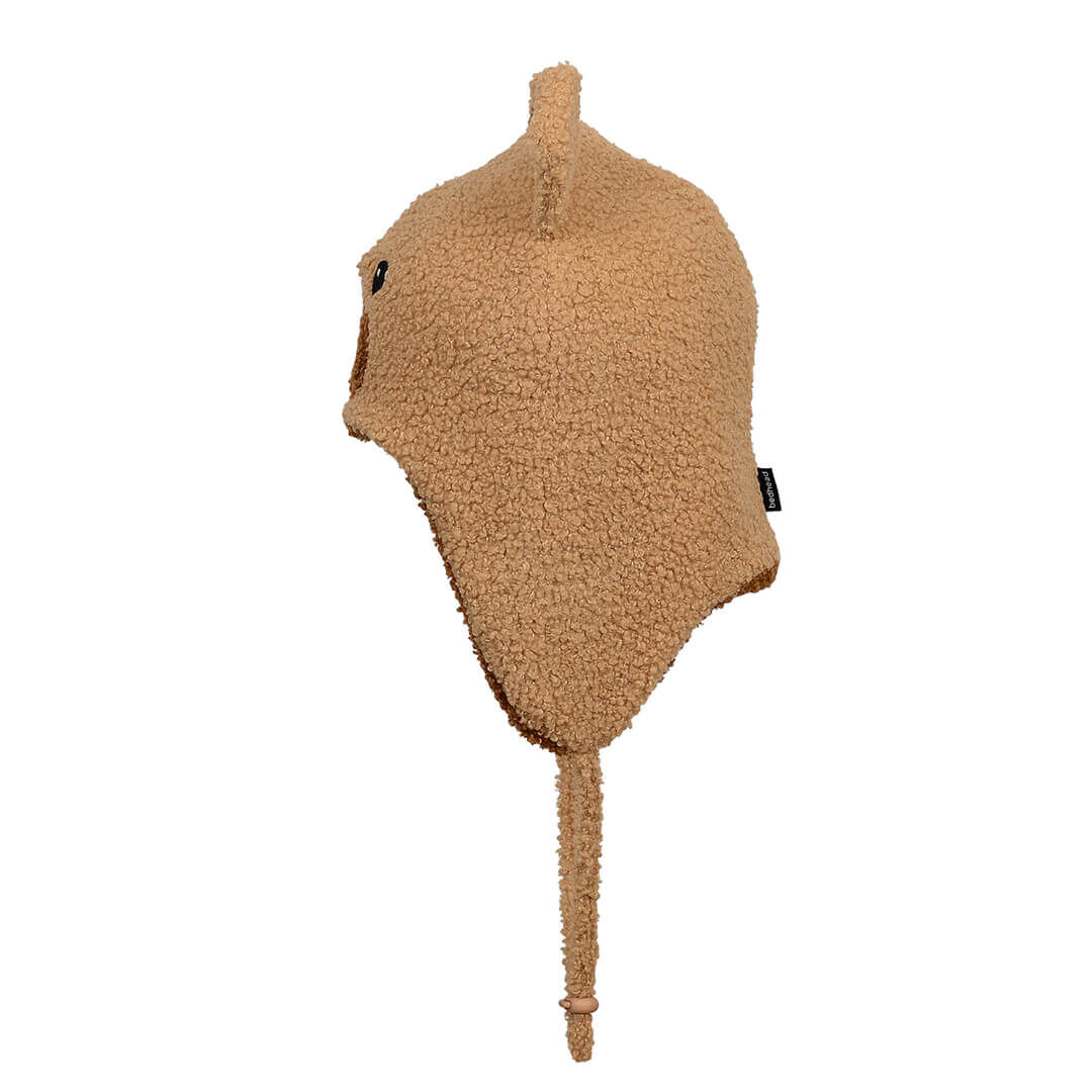 Teddy Snuggle Winter Beanie - Brown