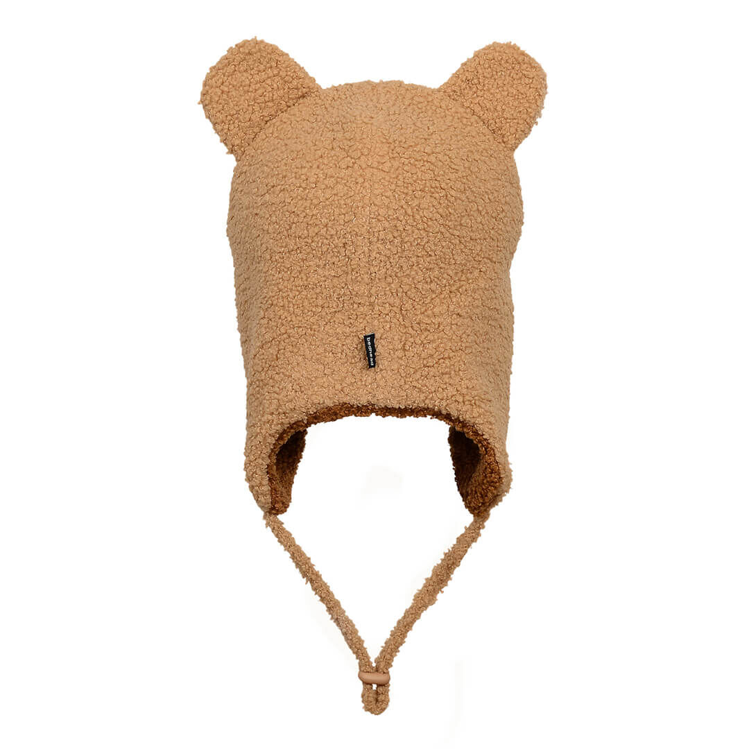 Teddy Snuggle Winter Beanie - Brown