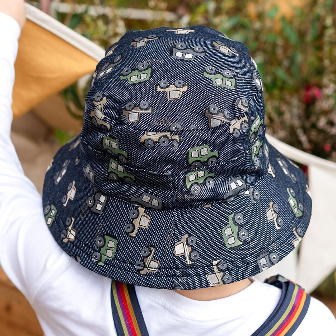 Kids Classic Bucket Sun Hat - Fourbie