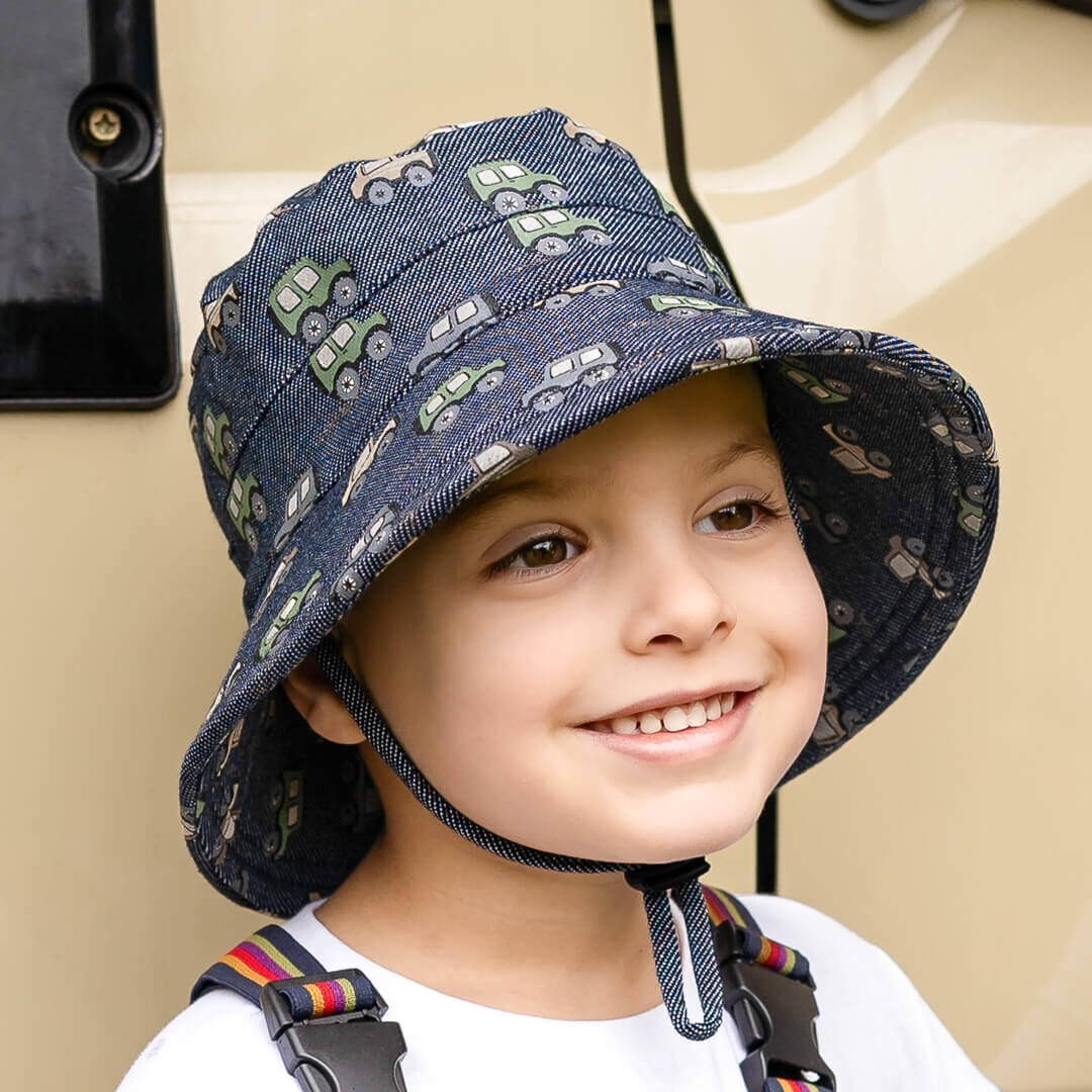 Kids Classic Bucket Sun Hat - Fourbie