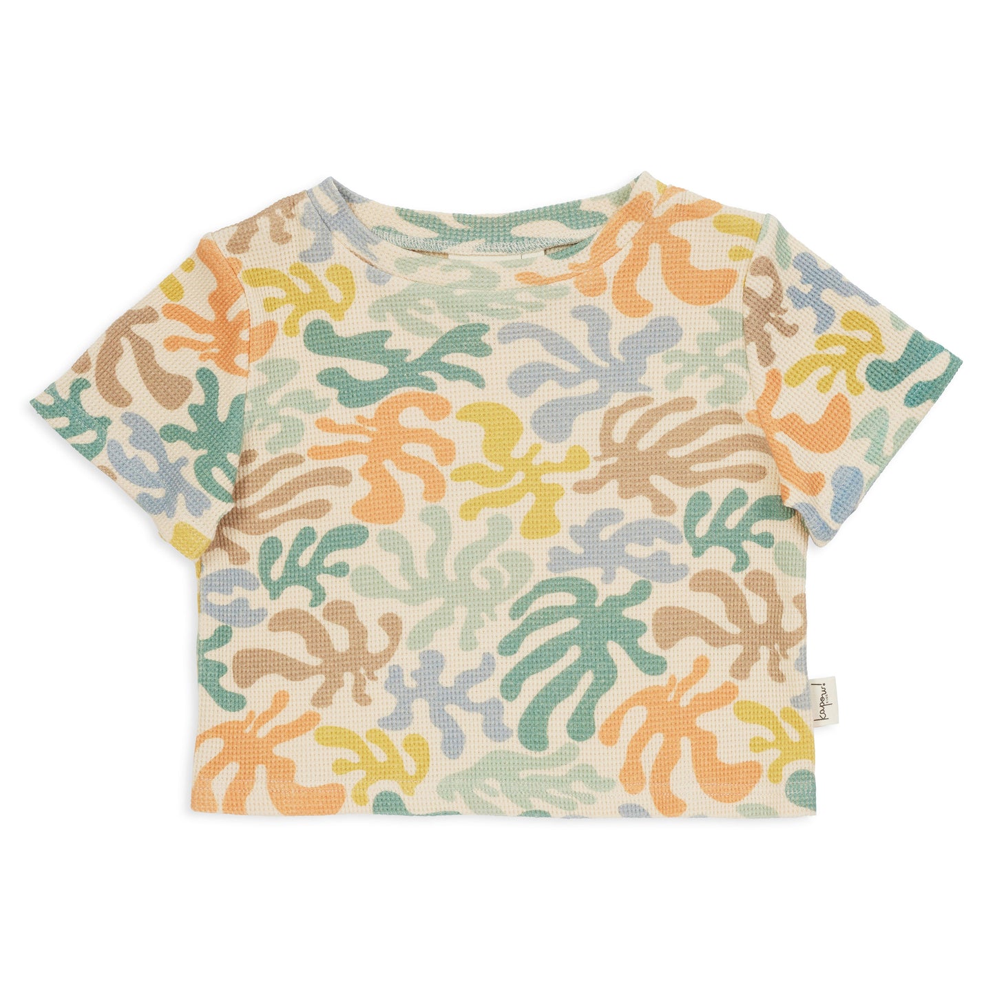 Coral Waffle T-shirt