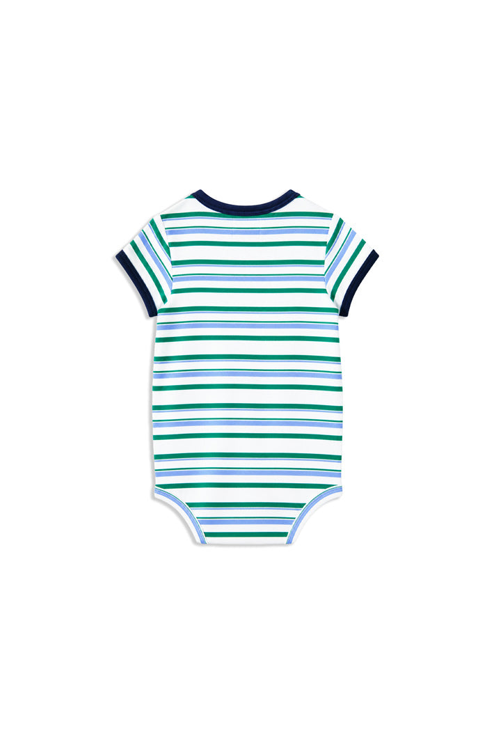 Green Stripe Bubbysuit