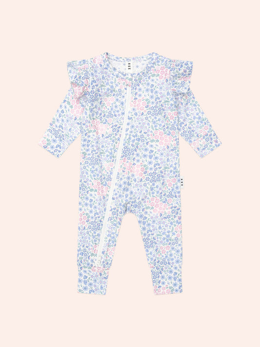 Flower Garden Frill Romper