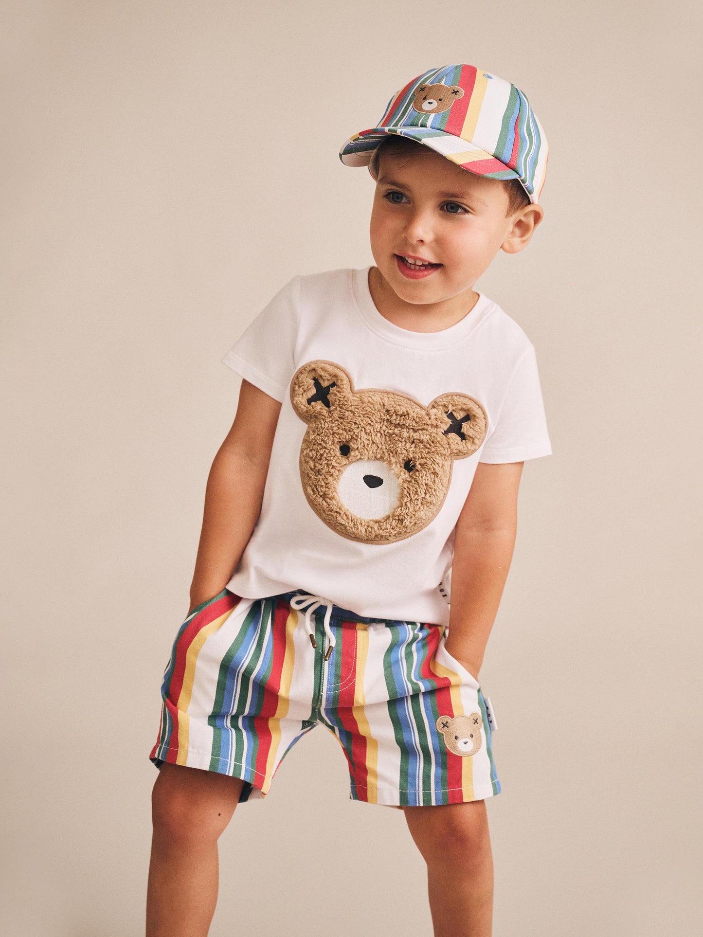 Vintage Stripe Huxbear Cap