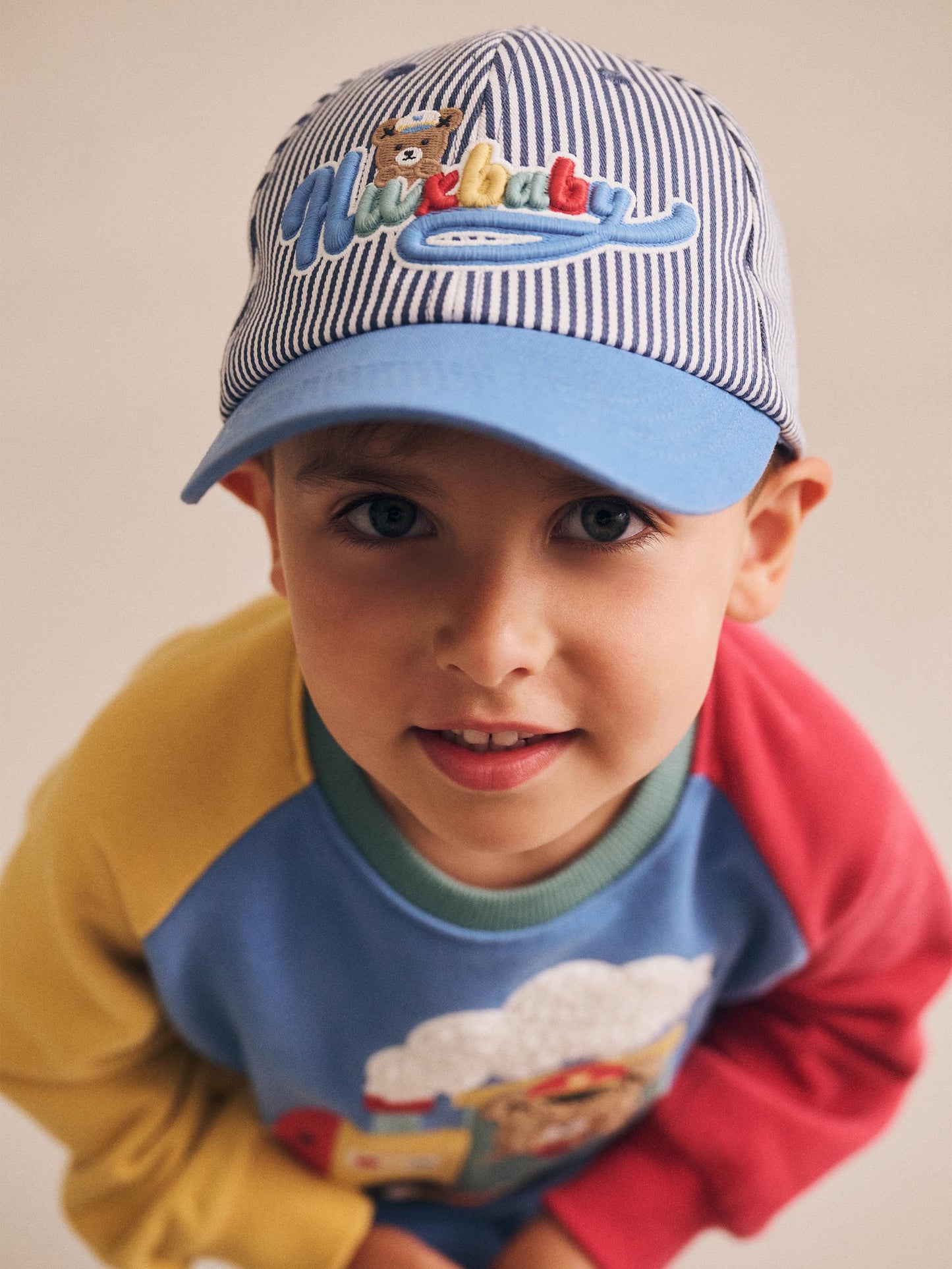 Nautical Stripe Huxbear Cap